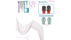 Strih Vlaďka dámske šaty (tričko) 170 cm