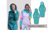 Strih Tereza dámske šaty 170 cm