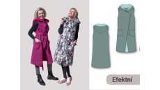 Strih Míla dámska vesta 170 cm