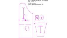 Strih Míla dámska vesta 170 cm