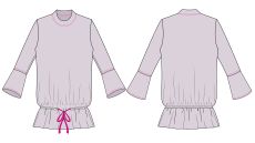 Strih Evelína dámska mikina 170 cm