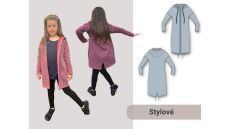 Strih Vanda detský kardigán