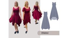 Strih Patricie dámske šaty 170 cm