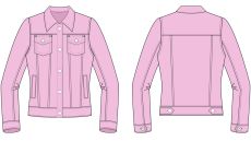 Strih Albína dámska bundička 170 cm