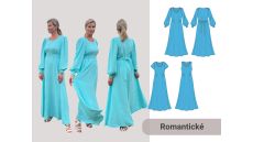 Strih Tamara dámske šaty 170 cm