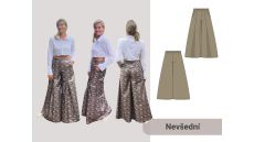 Strih Antonie dámske široké nohavice 170 cm