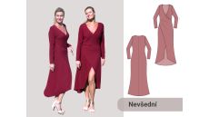 Strih Johana dámske šaty 170 cm