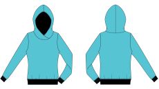 Strih René dámska mikina 170 cm