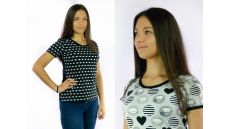 Strih Klára dámske tričko 170 cm