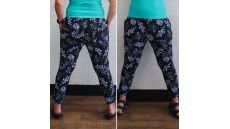 Strih Radka dámske nohavice so zníženým sedom (baggy) 170 cm