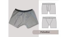 Strih trenírky z plátna pánske prádlo