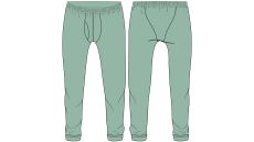 Strih funkčné nohavice, pánske prádlo