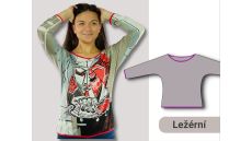 Strih Netopier dámske tričko 170 cm