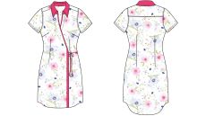 Strih Alena dámske košeľové šaty 170 cm