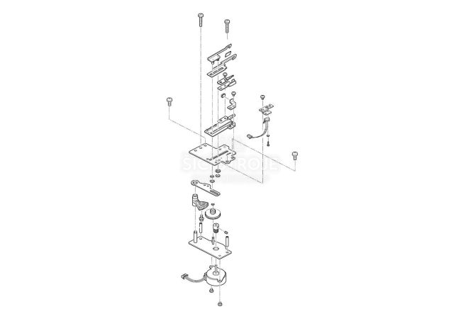 Odstrih nite komplet pre Pfaff, Singer 68001313