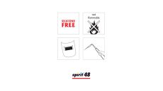 Separačný sprej proti rozstreku guličiek bez silikónu SPIRIT 48 - spray 300 ml