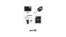 Penové čistidlo SPIRIT 61 - spray 400 ml