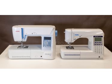 Porovnanie Janome Skyline S5 a Juki HZL-F600