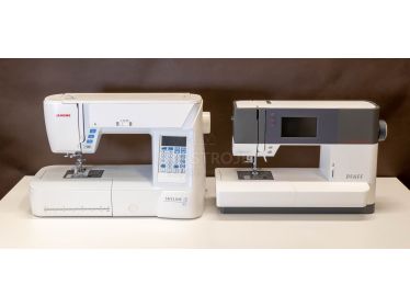 Porovnanie Janome Skyline S3 a Pfaff Quilt Ambition 630