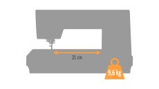 Šijací stroj Brother NV1040 SE veľkosti XL