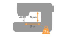 Šijací stroj JANOME EASY JEANS HEAVY DUTY 523