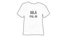 Glitrová hrubá nažehľovacia fólia POLI-TAPE Craft - biela