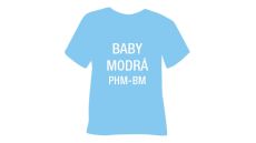 Matná hladká nažehľovacia fólia POLI-TAPE Craft - baby modrá