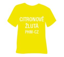 Matná hladká nažehľovacia fólia POLI-TAPE Craft - citrónovo žltá