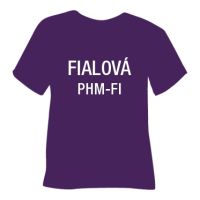 Matná hladká nažehľovacia fólia POLI-TAPE Craft - fialová