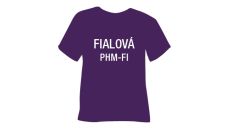 Matná hladká nažehľovacia fólia POLI-TAPE Craft - fialová