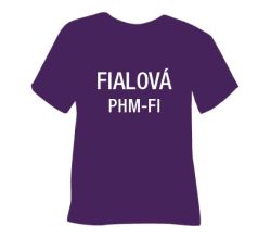Matná hladká nažehľovacia fólia POLI-TAPE Craft - fialová