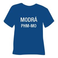 Matná hladká nažehľovacia fólia POLI-TAPE Craft - modrá