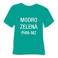 Matná hladká nažehľovacia fólia POLI-TAPE Craft - modro-zelená