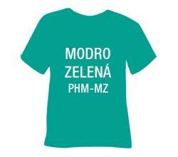 Matná hladká nažehľovacia fólia POLI-TAPE Craft - modro-zelená