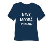 Matná hladká nažehľovacia fólia POLI-TAPE Craft - navy modrá