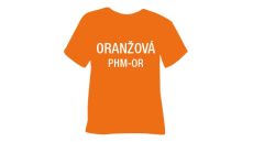 Matná hladká nažehľovacia fólia POLI-TAPE Craft - oranžová