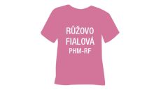 Matná hladká nažehľovacia fólia POLI-TAPE Craft - ružovo-fialová