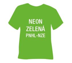 Neónová matná hladká nažehľovacia fólia POLI-TAPE Craft - zelená