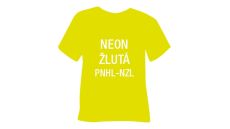 Neónová matná hladká nažehľovacia fólia POLI-TAPE Craft - žltá