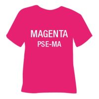 Semišová hrubá nažehľovacia fólia POLI-TAPE Craft - magenta