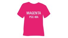 Semišová hrubá nažehľovacia fólia POLI-TAPE Craft - magenta