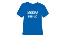 Semišová hrubá nažehľovacia fólia POLI-TAPE Craft - modrá