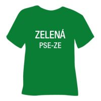 Semišová hrubá nažehľovacia fólia POLI-TAPE Craft - zelená