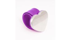 Magnetický ihelníček na ruku na špendlíky, ihly - fialová farba