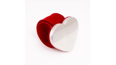 Magnetický ihelníček na ruku na špendlíky, ihly - červená farba