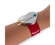 Magnetický ihelníček na ruku na špendlíky, ihly - červená farba