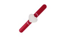 Magnetický ihelníček na ruku na špendlíky, ihly - červená farba