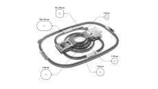 Priemyselný vyšívací stroj TEXI 1501 TS PREMIUM s čiapkovým rámčekom a stojanom