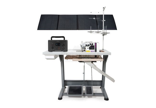 Priemyselný šijací stroj s fotovoltaikou ALPHA QUATTRO 24 N SET