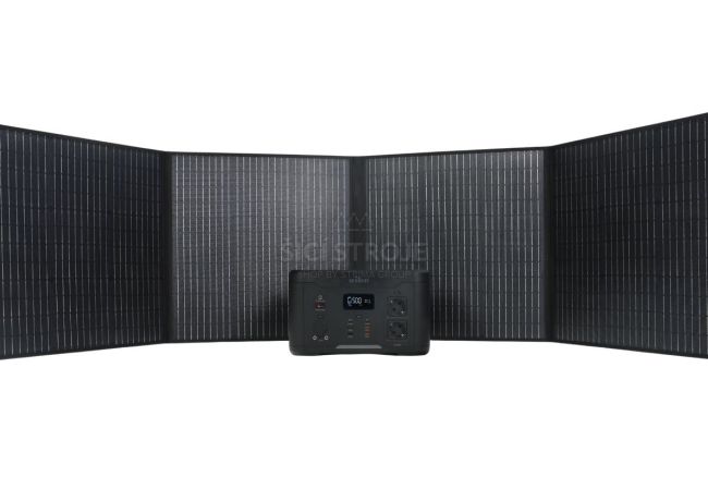 VIBE ALPHA 1000 LFP nabíjacia stanica a EPP 200 fotovoltaický panel